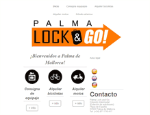 Tablet Screenshot of palmalockandgo.es